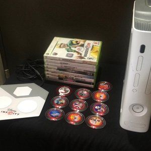 Xbox 360 With 8 Game Bundle!!